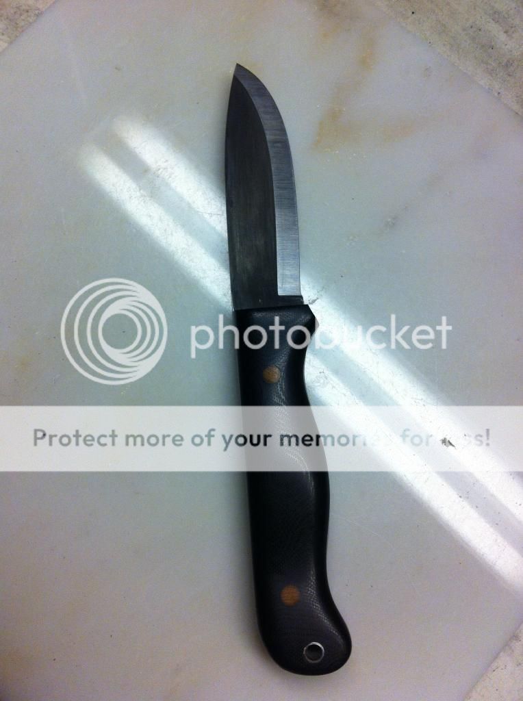 Question on measuring knife for sheath template