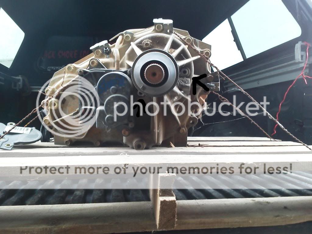 Transfer case leaking Nissan Titan Forum